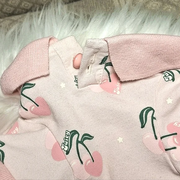 Rare Cherry Print Small Doggie Shirt - Picture 8 of 14